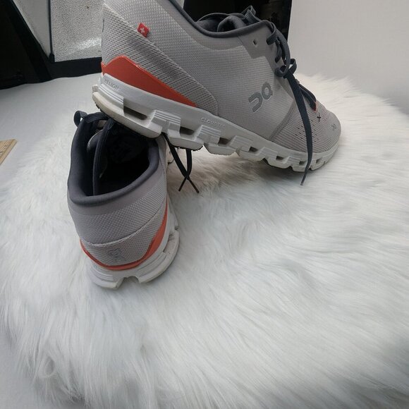 Oncloud Cloud X Swiss Engineering Men's RARE Size 14 M Gray Orange - Picture 9 of 17